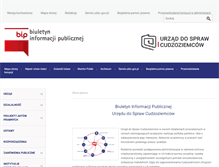 Tablet Screenshot of bip.udsc.gov.pl